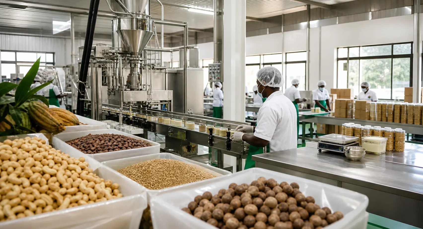 Agro-industrial processing unit